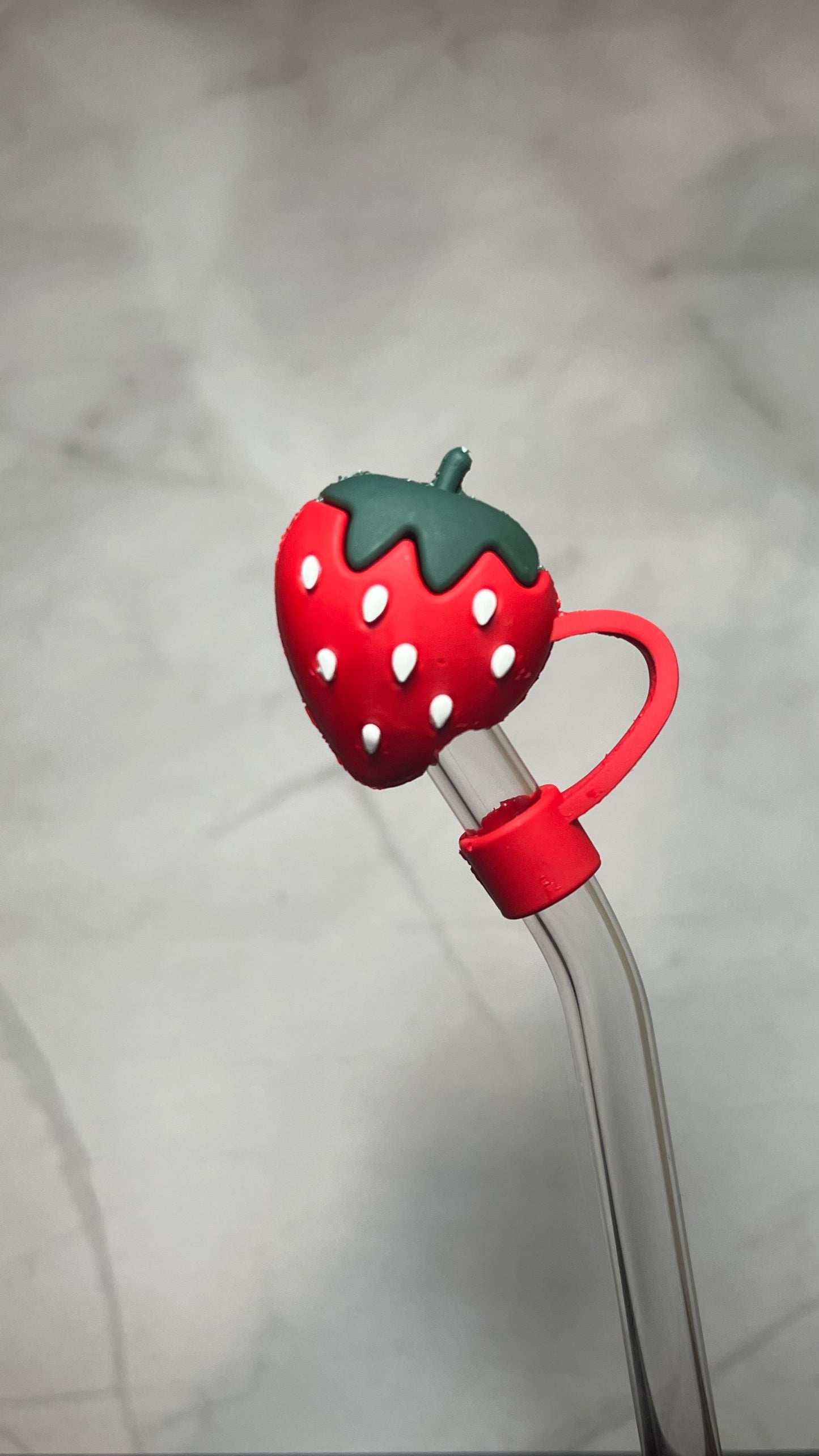 Strawberry Straw Topper