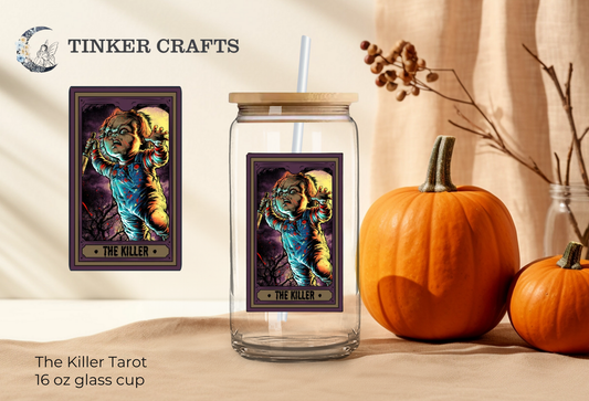 The Killer Tarot Glass Cup