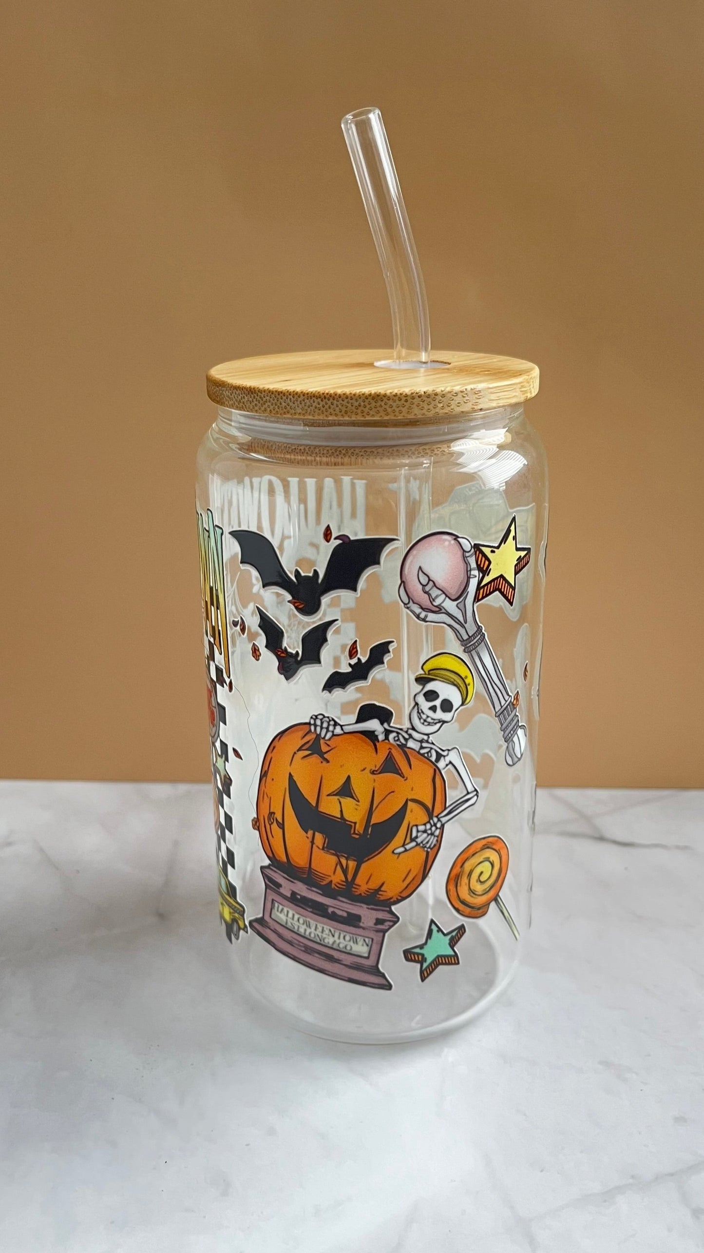 Spookyville Glass Cup