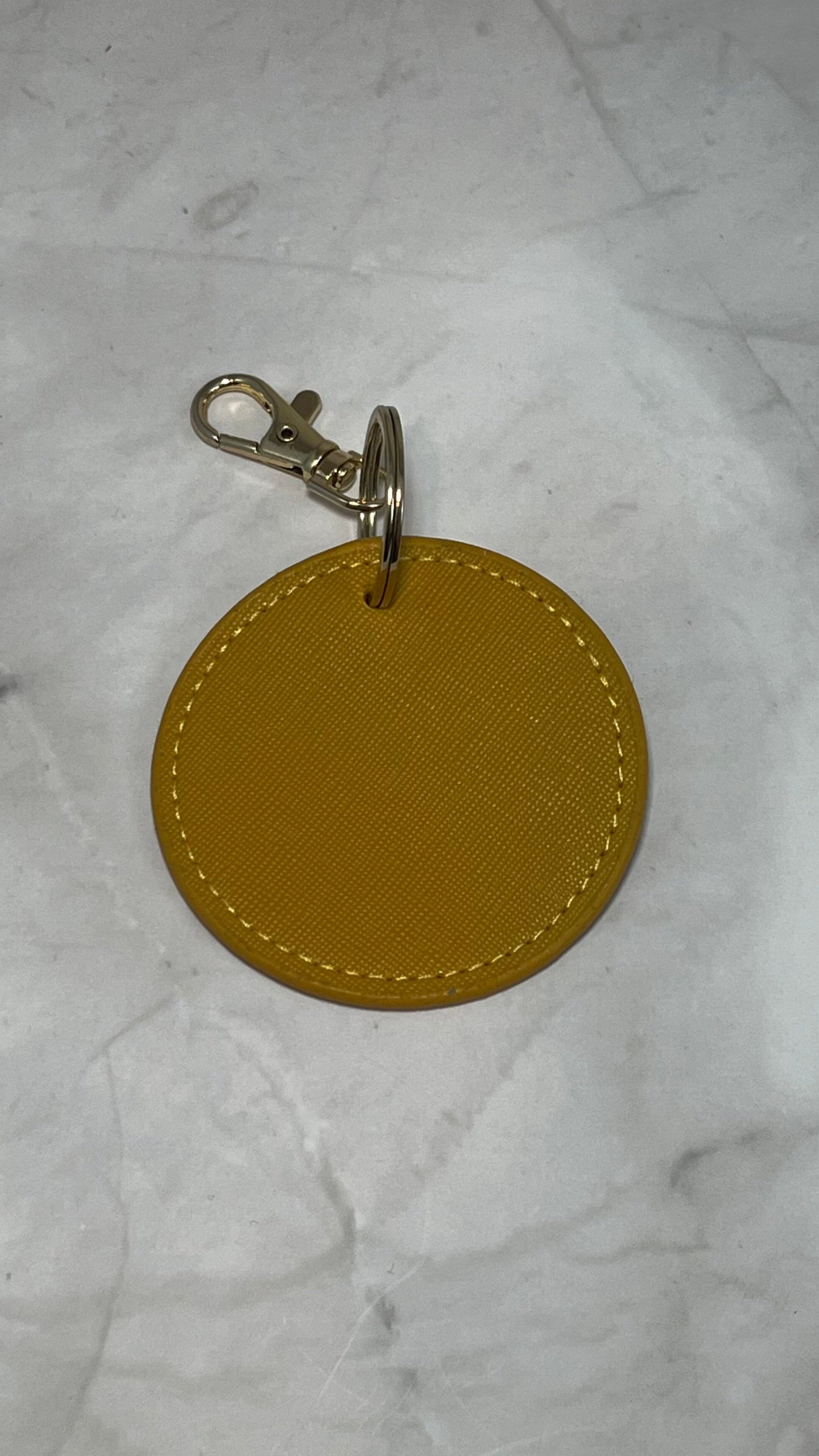 Mustard Keychain