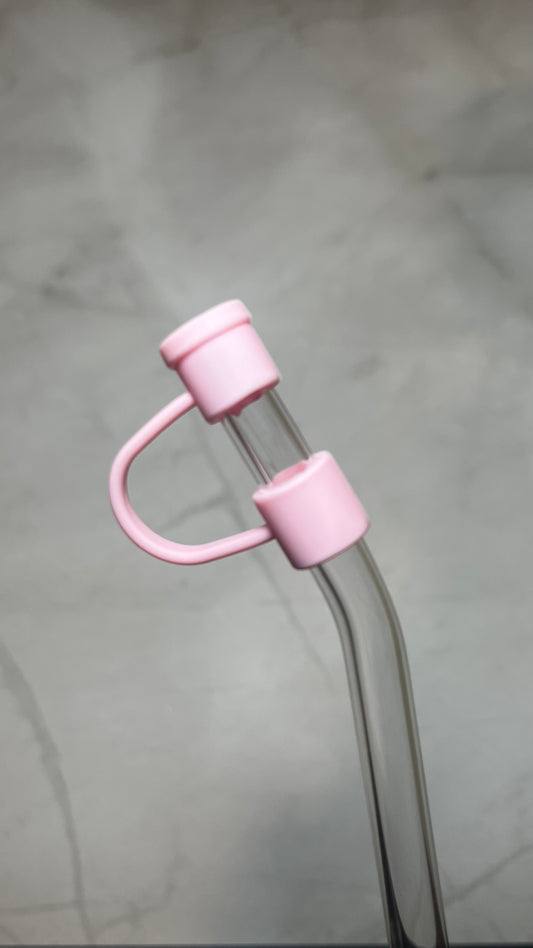 Pink Straw Topper