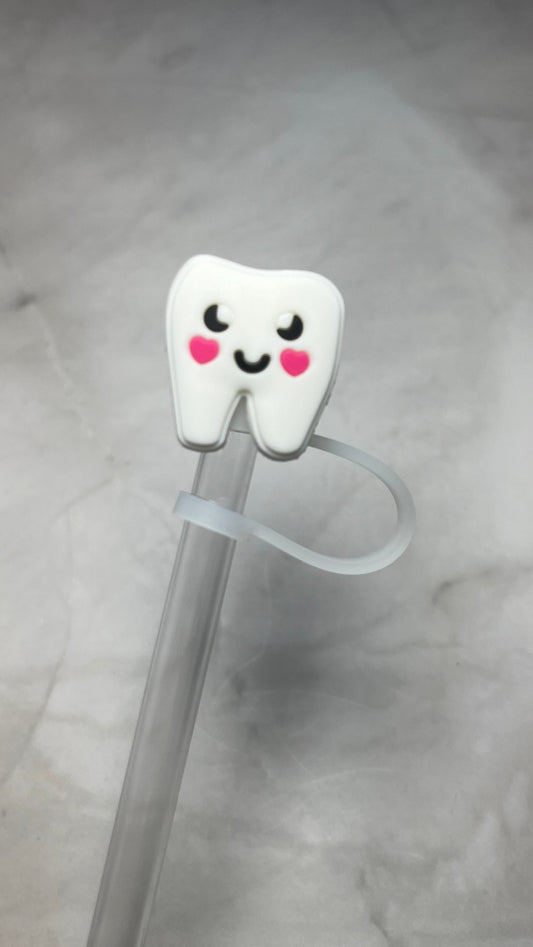 Tooth Straw Topper