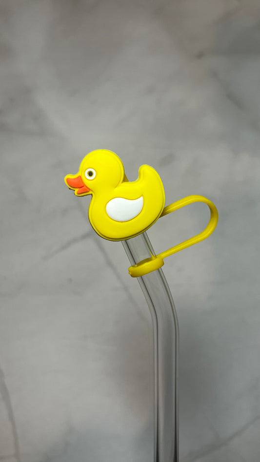 Rubber Duckie Straw Topper